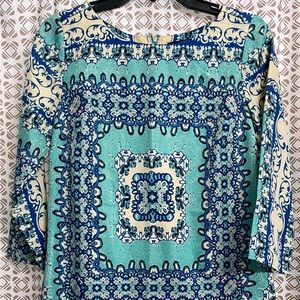 The Limited Scarf Dress Geometric Pattern Women’s XS